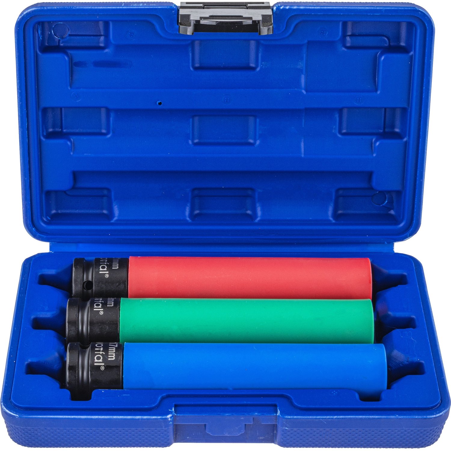 Lange Slagdoppen 1/2" 17-21mm 150mm - Set van 3