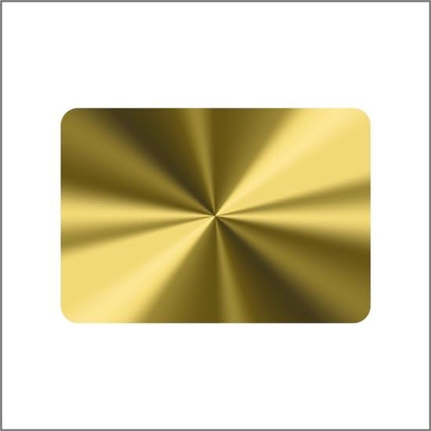 Sticker 36x25mm - GLOSS GOLD - 1000 stuks - ideaal voor verzegelen - Vemera