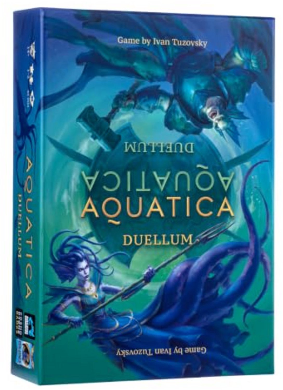 Asmodee bordspel Aquatica Duellum strategie voor 1-2 spelers.