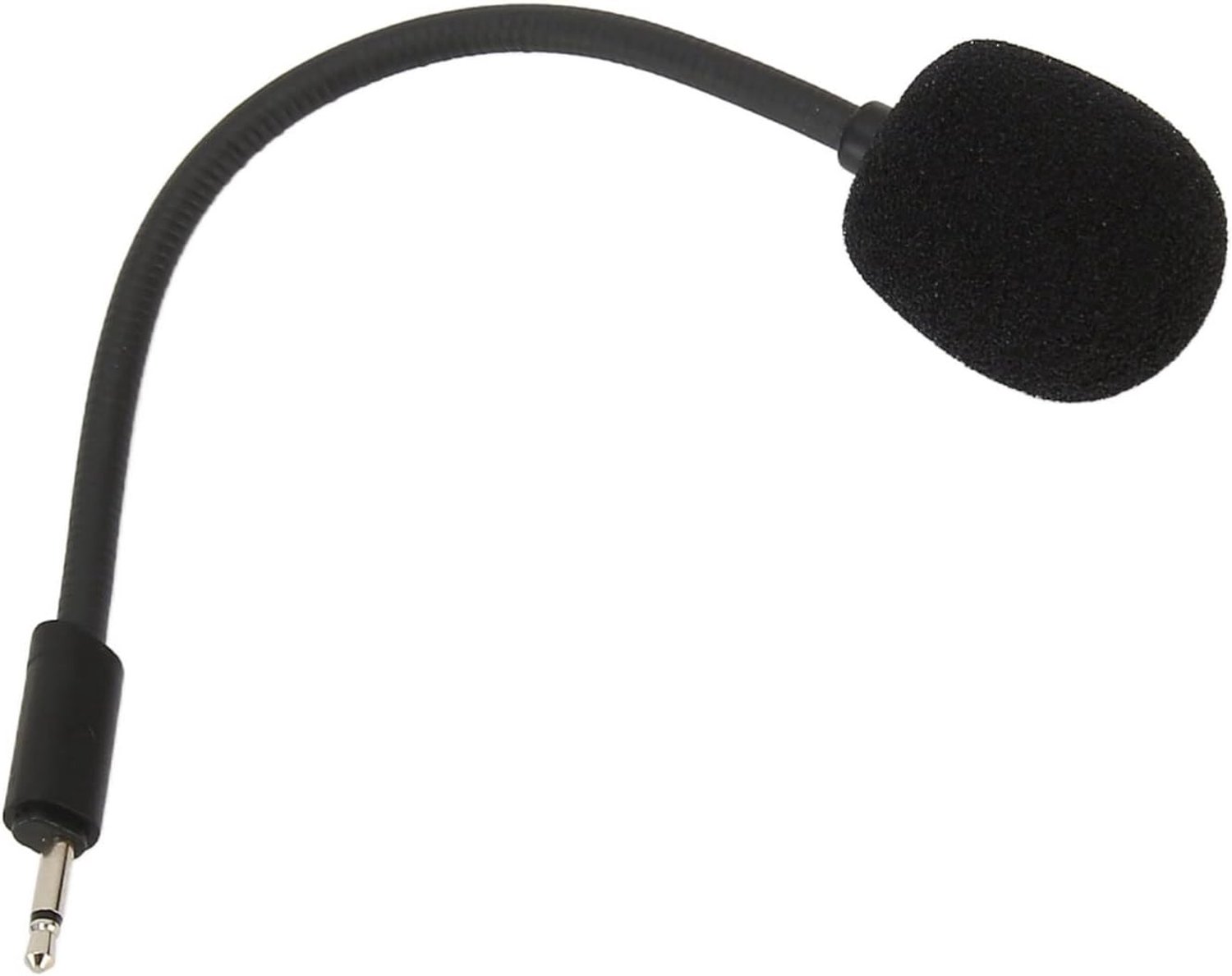 SnelShoppen - Microfoon Vervanging voor Gaming Headset, 2.5mm Geluidsreductie Microfoon met Flexibele Arm, Plug and Play, Ideaal voor Computer Gaming