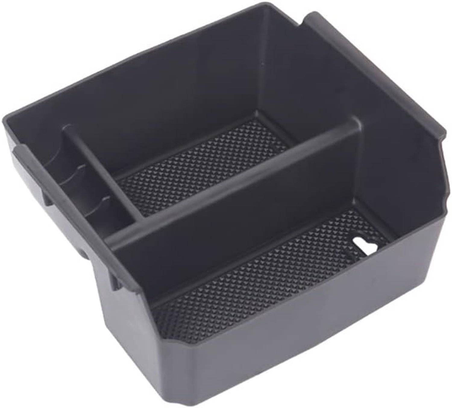 Dailygoods- Console Opbergbox Geschikt voor Jeep Wrangler JK/JKU - Opbergdoos - Ruime Opbergruimte - Duurzaam - Zwart - Inclusief Accessoires