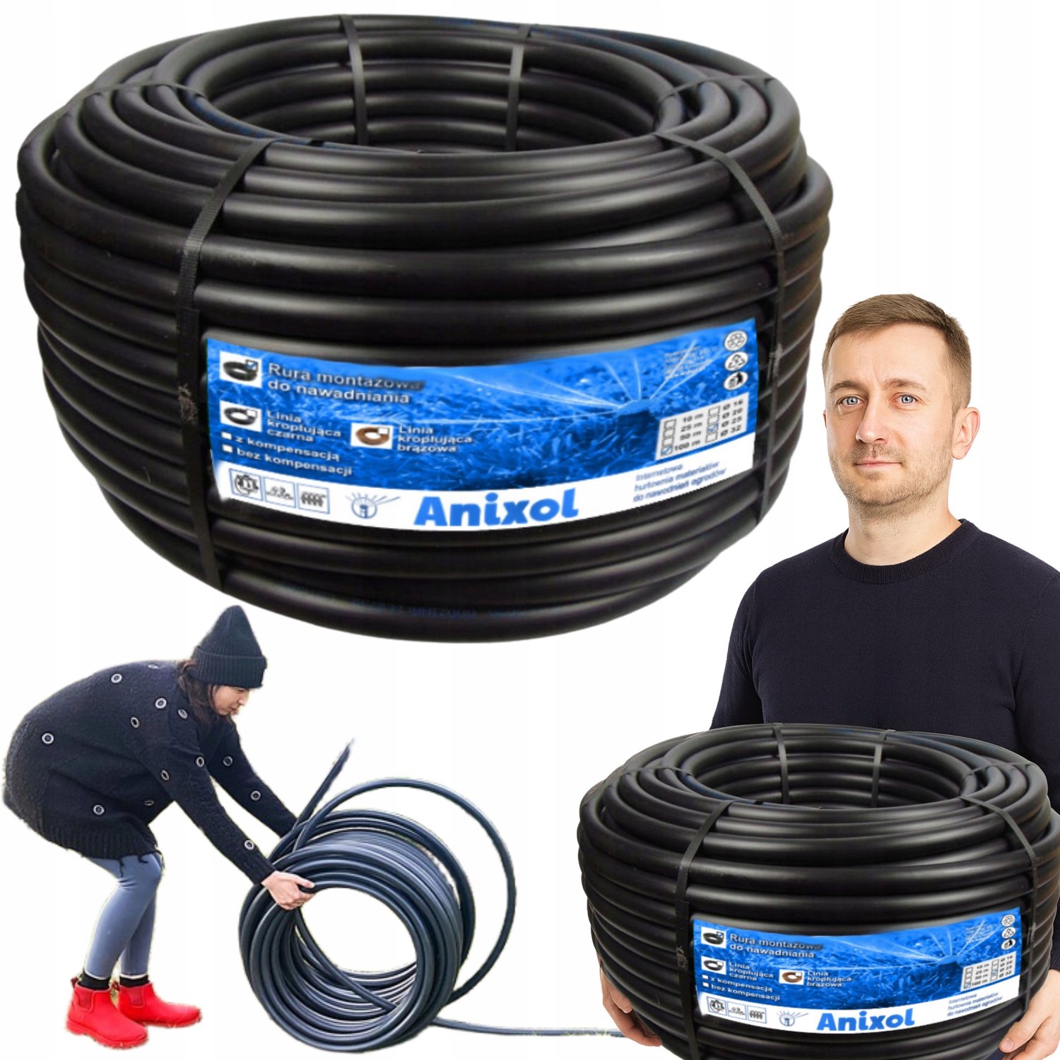 PE Leiding 20mm 100m PN4 voor Tuinirrigatie