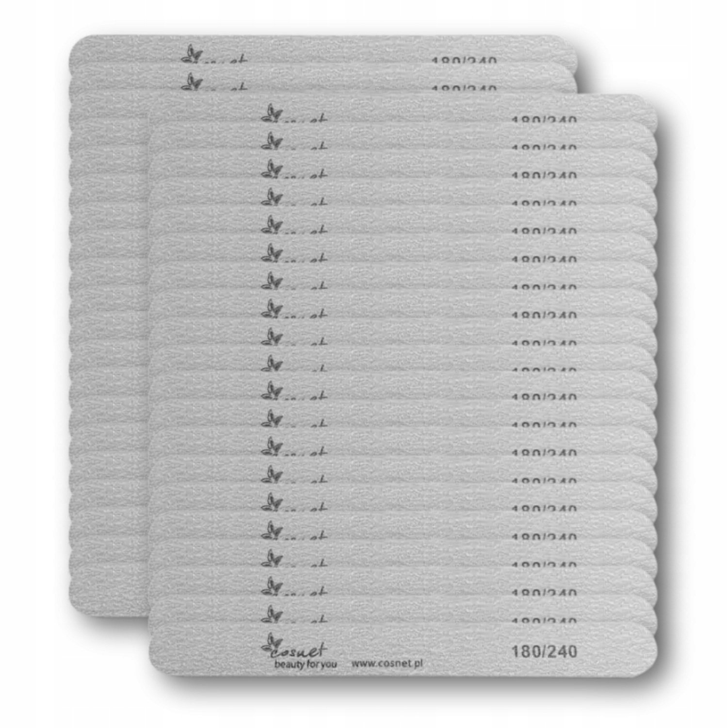 Nagelvijl Set 50 stuks - Dubbelzijdig 180/240 - Professioneel