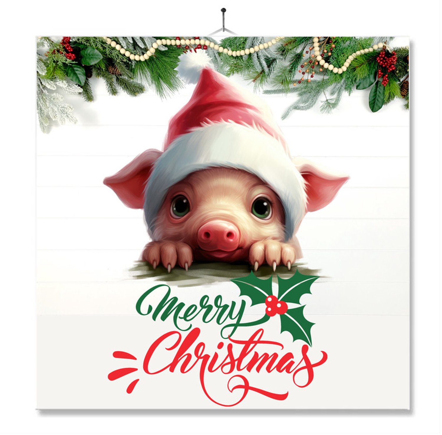 MC Living Tegel Met Opdruk | Kerst | Geschenk | Merry Christmas Dier Ontwerp 5