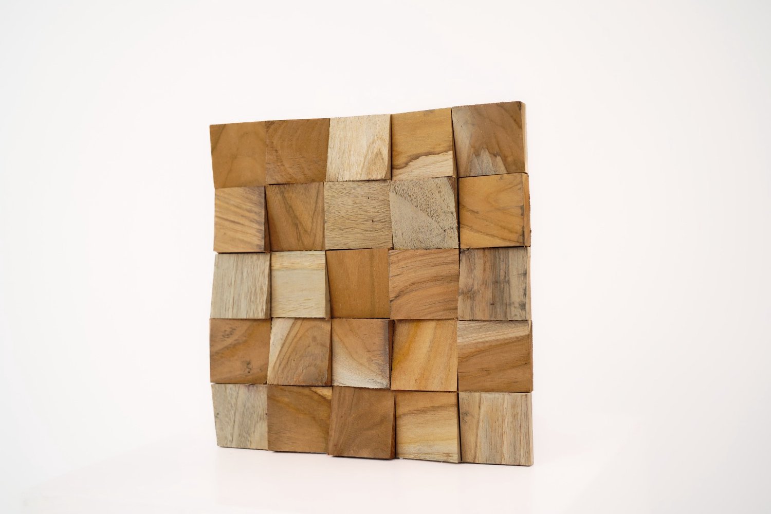 Teakea - Teak plakhout | Rocker | Houtpaneel 30x30x2