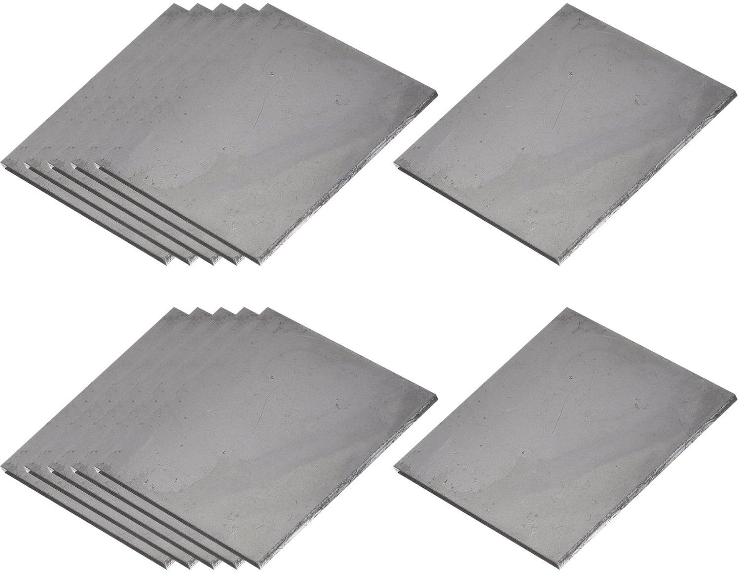 Lasplaat 5x5 cm - 12 stuks voor lassen
