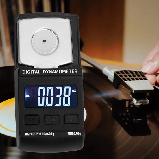 Naalddrukmeter - Stylus Krachtmeter - LCD-scherm met achtergrondverlichting - Roestvrij staal - Draagbaar en gebruiksvriendelijk - Geschi... — afbeelding 2