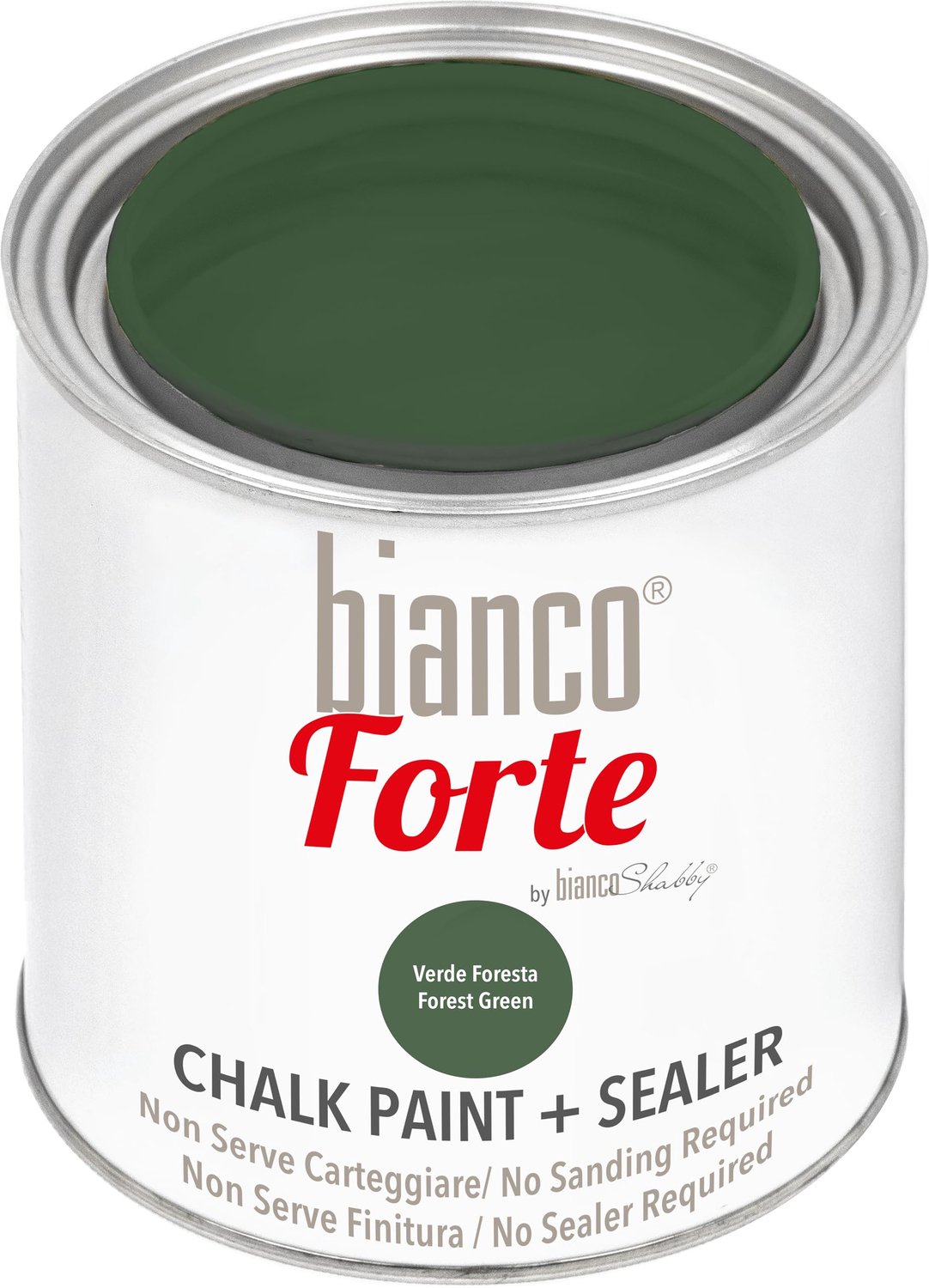 All-in-one Krijtverf en Sealer Forest Green 250ml voor Diverse Oppervlakken