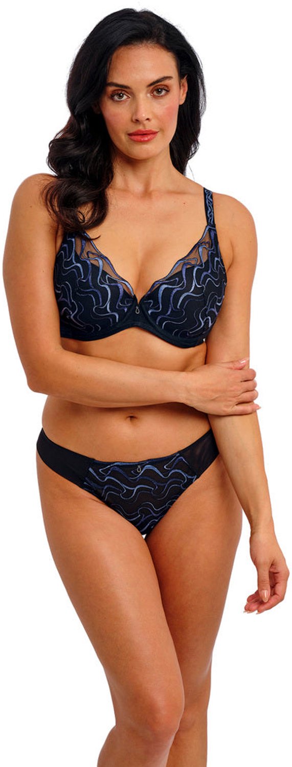 Wacoal Mayumi Push Up Bh WE601802 Midnight - maat EU 70E / FR Zwart