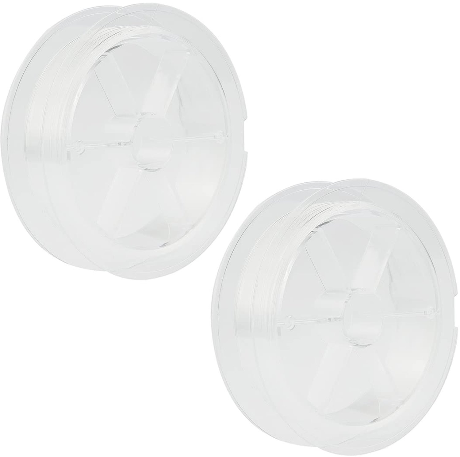2x 100m Nylon Visserslijn - Sterke en Transparante Nylon Draad