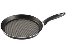 Professionele Crepiere met een Diameter van 23 cm, Zwart