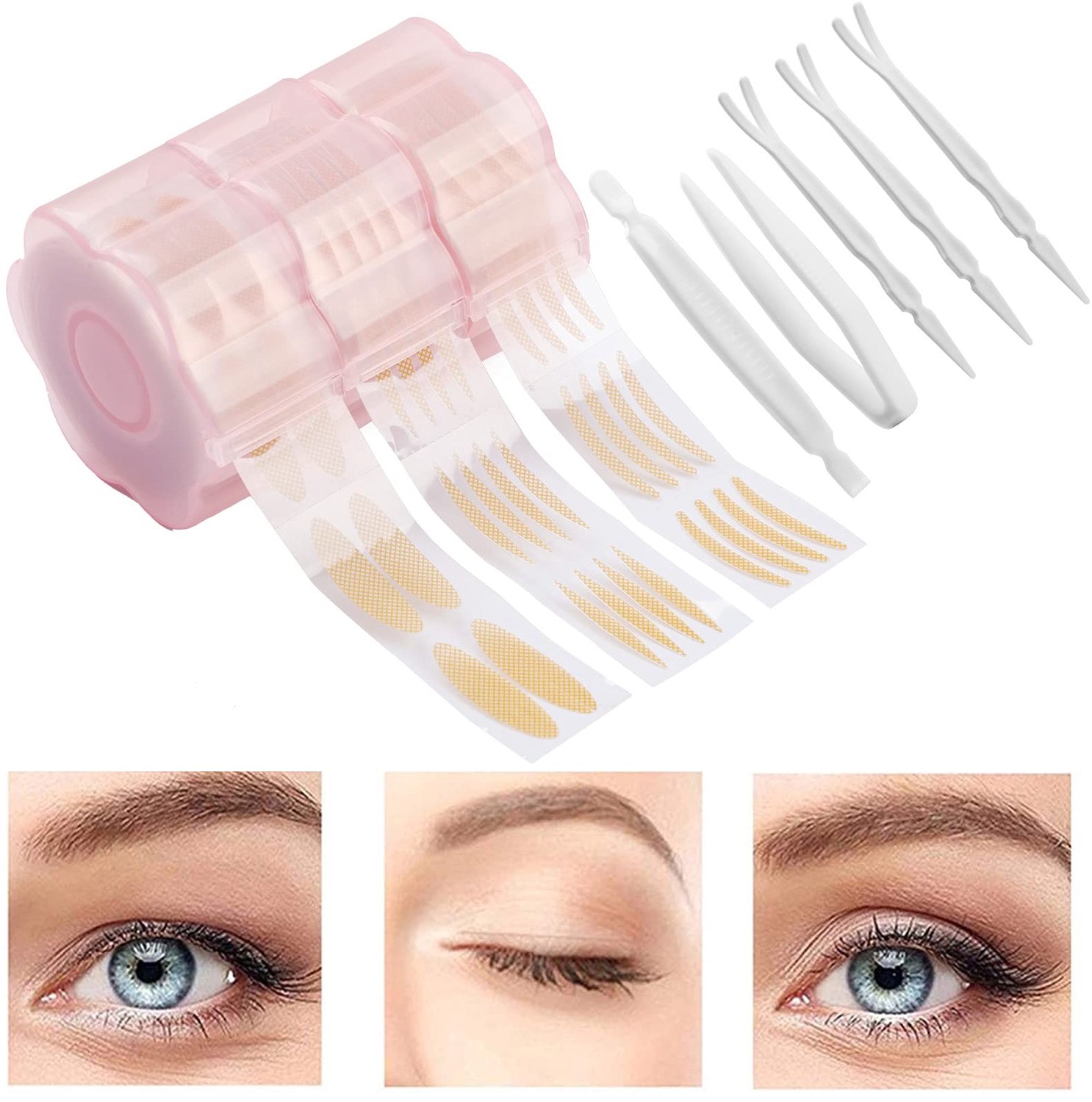 1800 Stuks Dubbele Ooglid Tapes voor Cosmetisch Gebruik