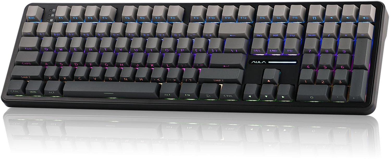 Draadloos Gaming Toetsenbord met 108 Toetsen