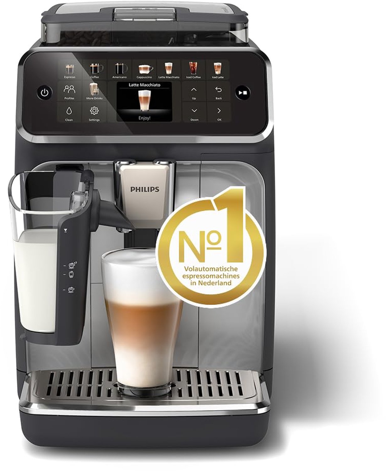 Fully Automatic Espresso Machine - 20 koffierecepten