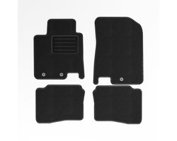 Mats4all | Naaldvilt automatten passend voor Hyundai i20 2014-2020 | Antislip | Met versterking | 4-delig | Automatten | Mattenset
