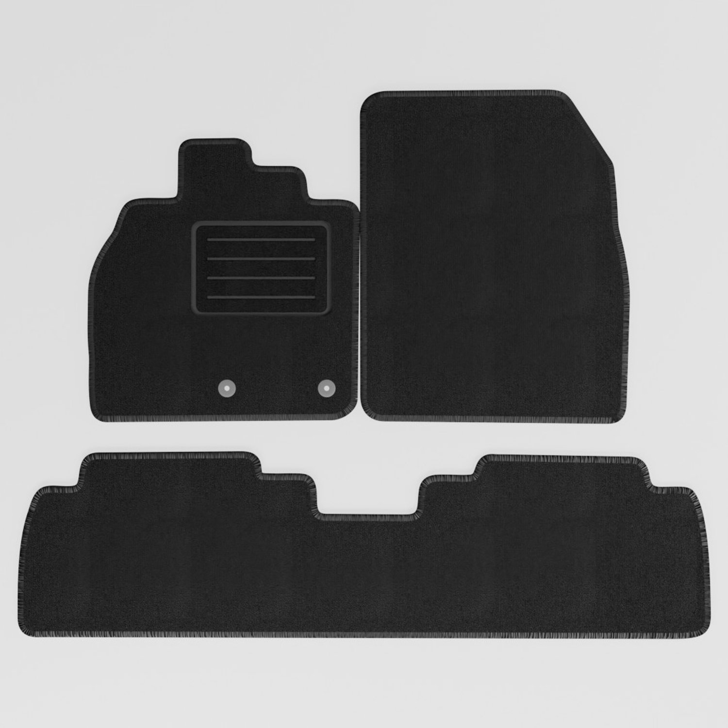 Mats4all | Naaldvilt automatten passend voor Renault Grand Scenic 2009-2016 5 personen | Antislip | Met versterking | 4-delig | Automatten | Mattenset