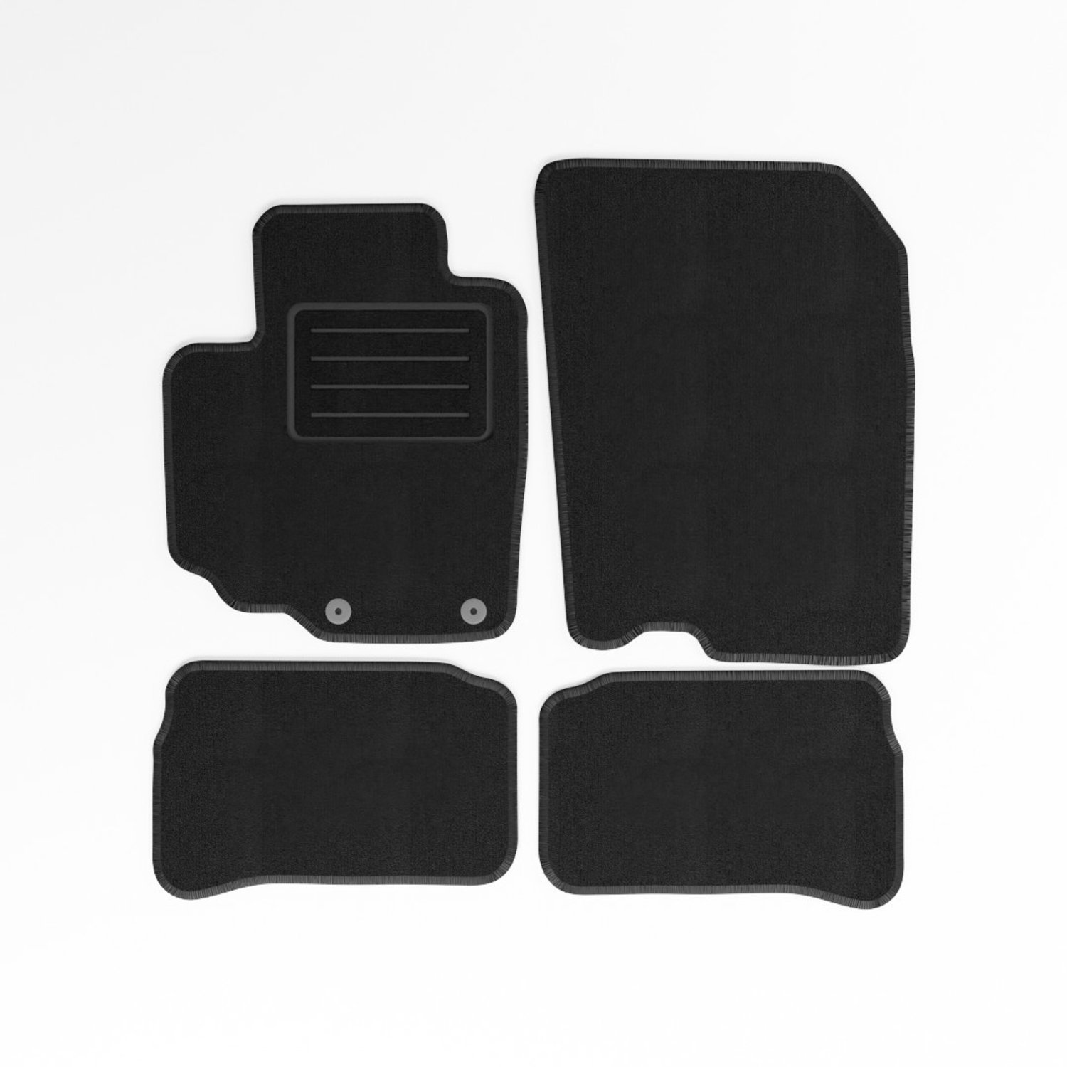 Mats4all | Naaldvilt automatten passend voor Suzuki Vitara 2015-> | Antislip | Met versterking | 4-delig | Automatten | Mattenset