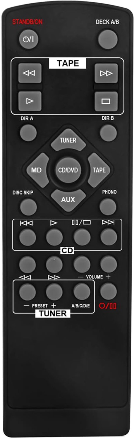 Ergonomische Afstandsbediening voor Yamaha Versterker