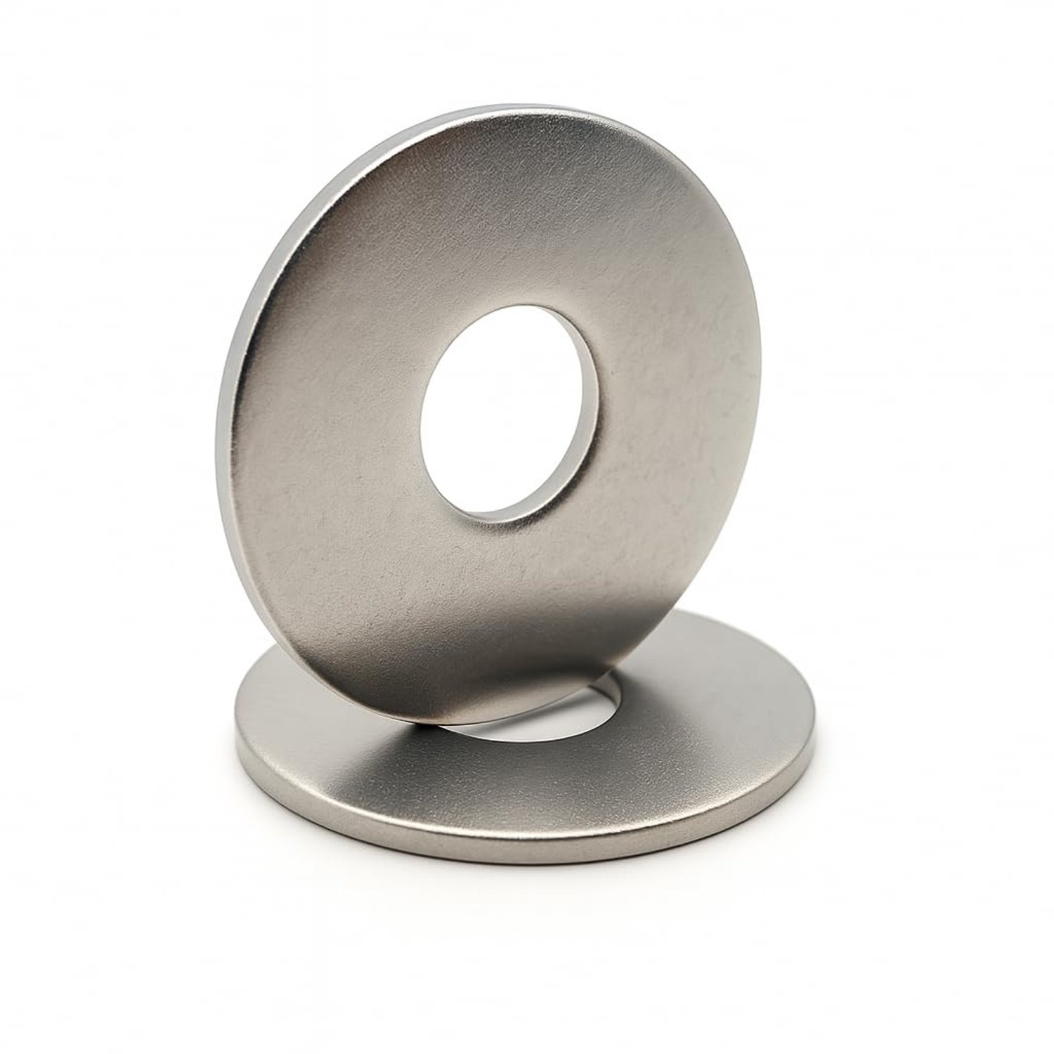 M12x40 mm Platte Ronde Moeren - A2