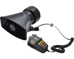 Luidspreker Car Siren, 12V 100W 7 tonen, autosirene, hoorn voertuig
