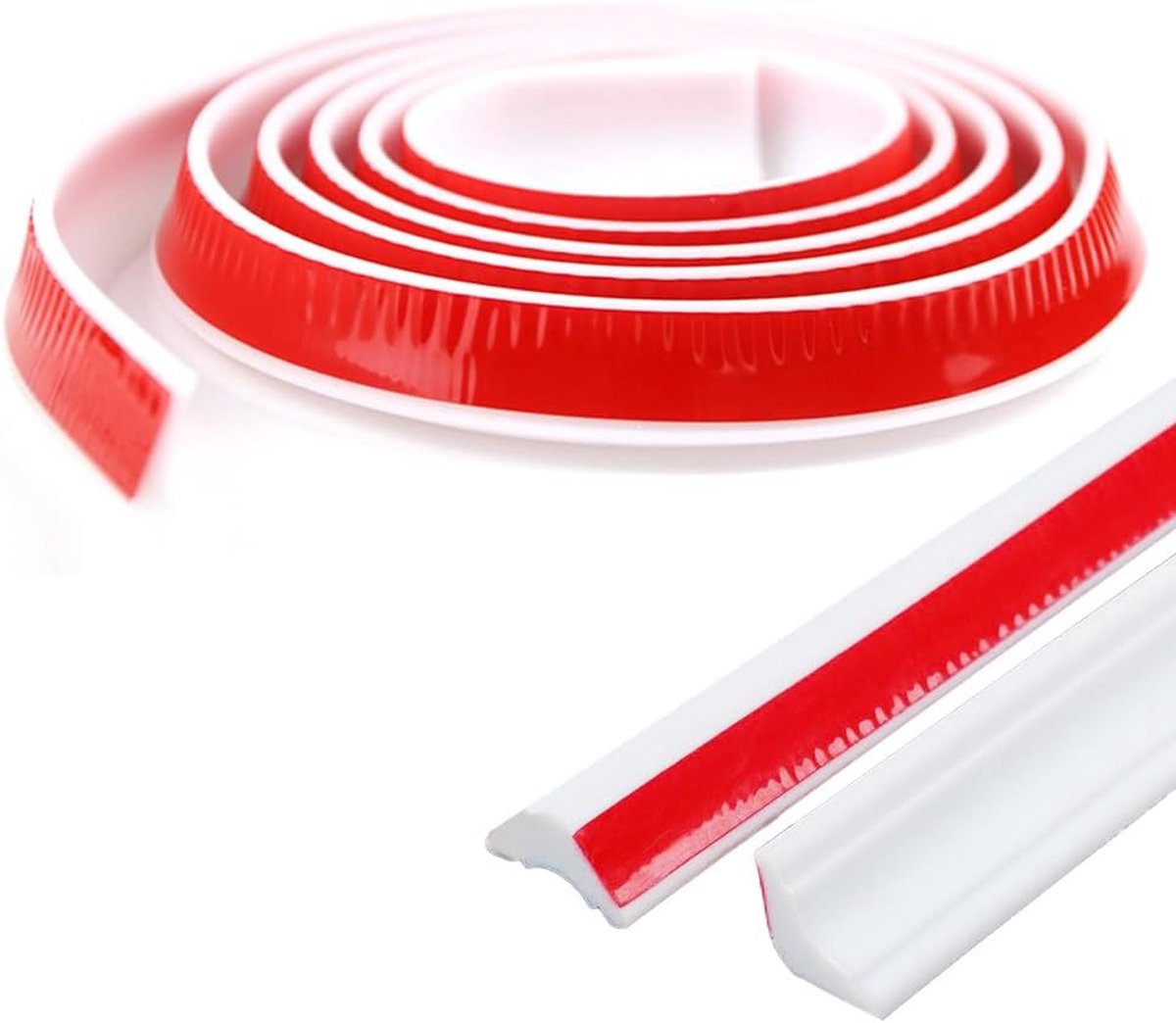Dailygoods- Douchebarrière 150 cm - Waterstopper - Douchedrempel - Zelfklevende Siliconen Barrière - Beschermstrip voor Wastafel - Waterkering