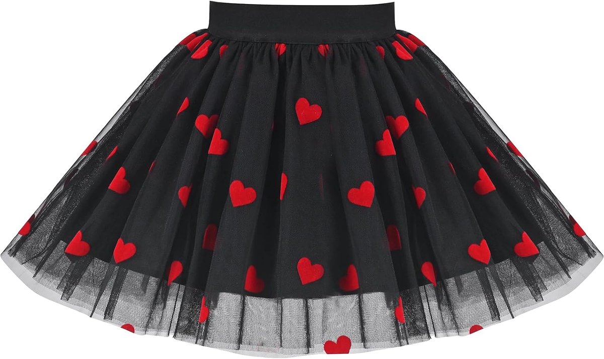 Fashion Meisjes Rok Tutu Regenboog Pailletten Tule 86-146
