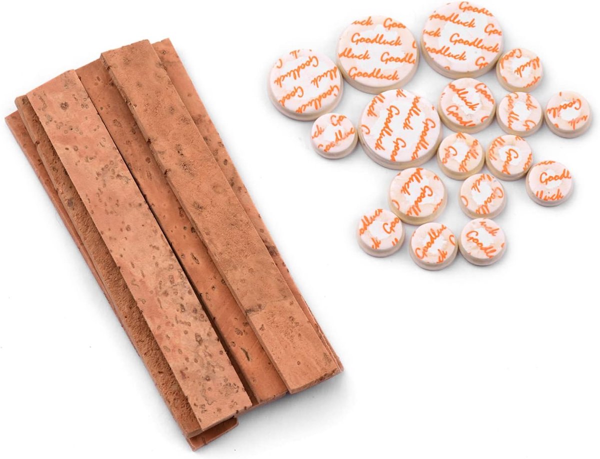 Dailygoods- Klarinet Accessoires Kurk en Pads - Klarinet Standaard - Klarinet Rietjes - Klarinet Riet 2,5 - Verbeter uw uitvoering - Beige Kleur - Kla