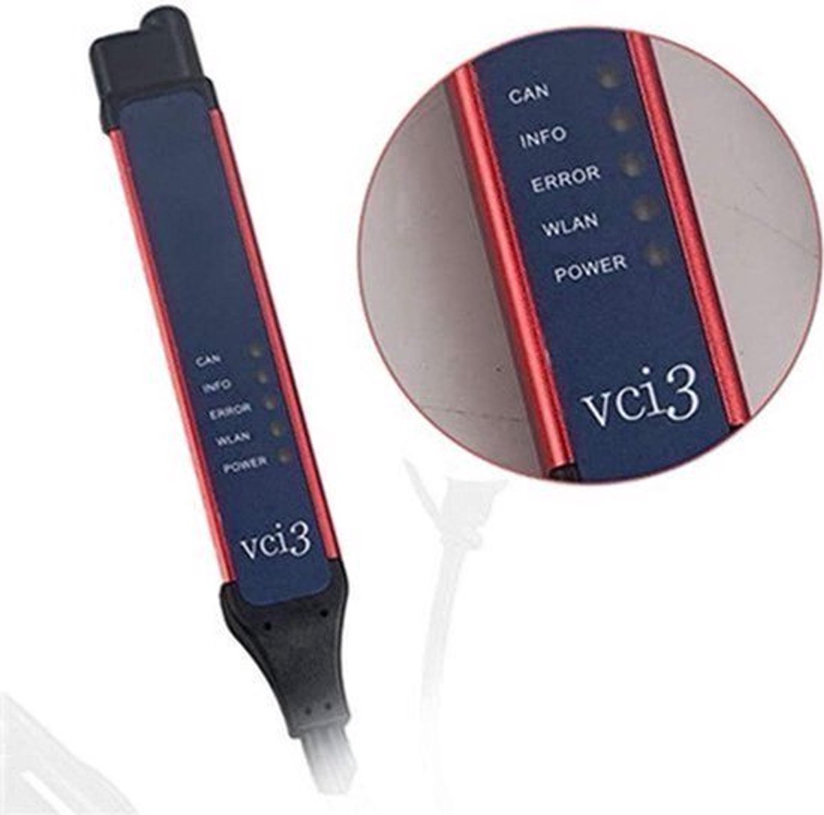 Diagnoseadapter Scania – VCI3 Scanner – Truck Diagnosetool – Wifi Diagnose Interface – Multilingual Software – Draadloos Wifi – IP67 Aluminium Behuizing
