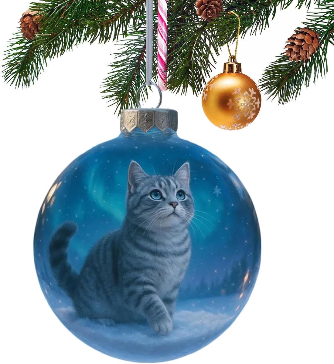 Balletjes Kerstversieringen Schattig Dier Seizoensdecoratie