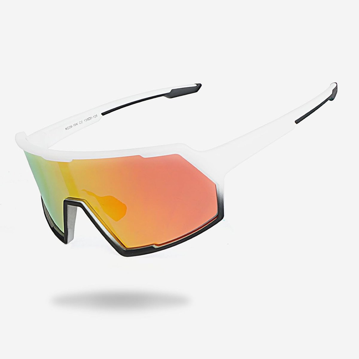 TR90-montuur fietsbril, heren dames, sport, fietsbril voor MTB, fietsen, hardlopen, met UV400-bescherming, loopbril