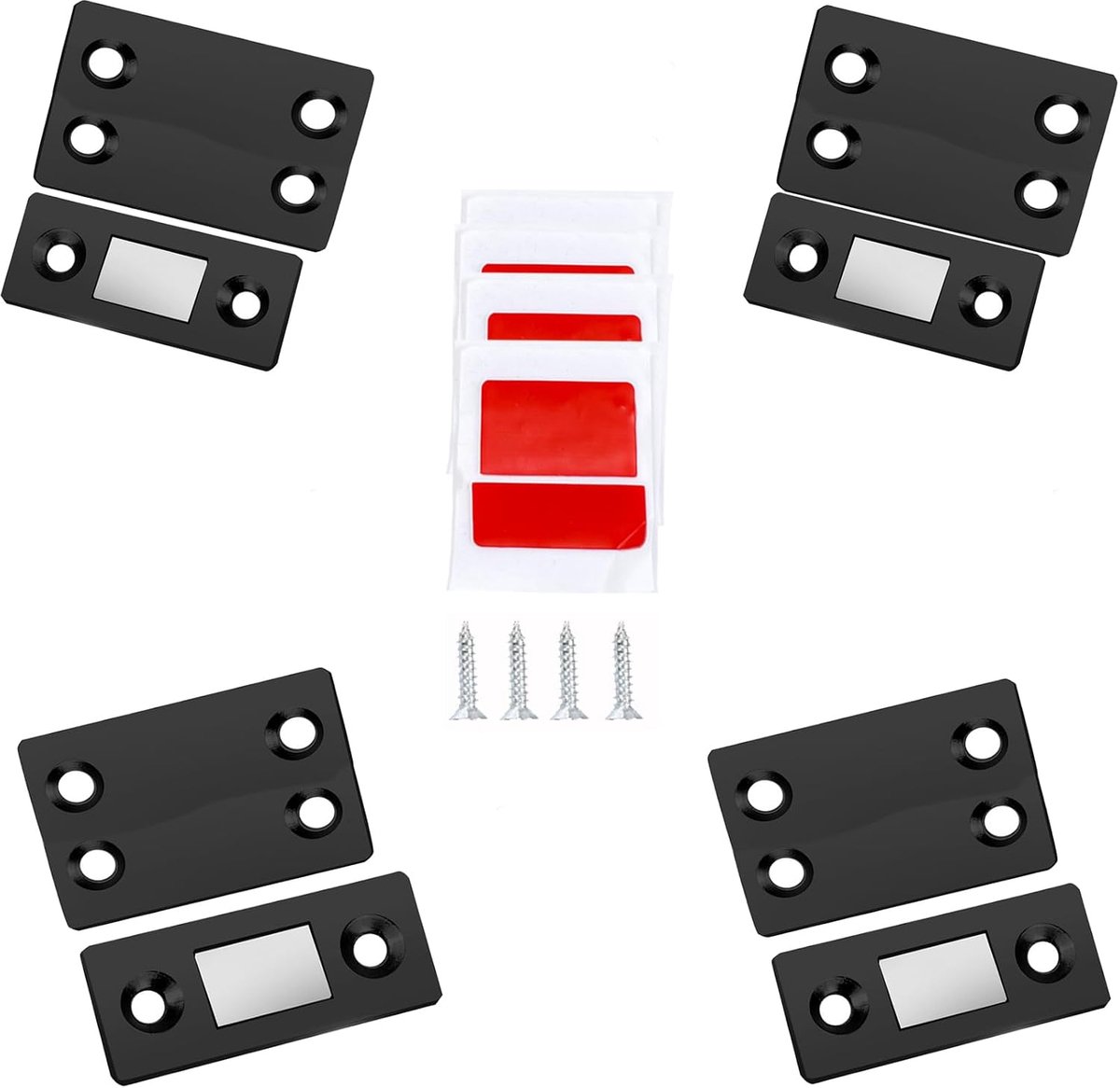 Magneet Ultradunne Zelfklevende Sterke Magnetische Sluiting voor Kastmeubels, Magneet Deurslot, Lade Meubels, Magneet Deurdranger