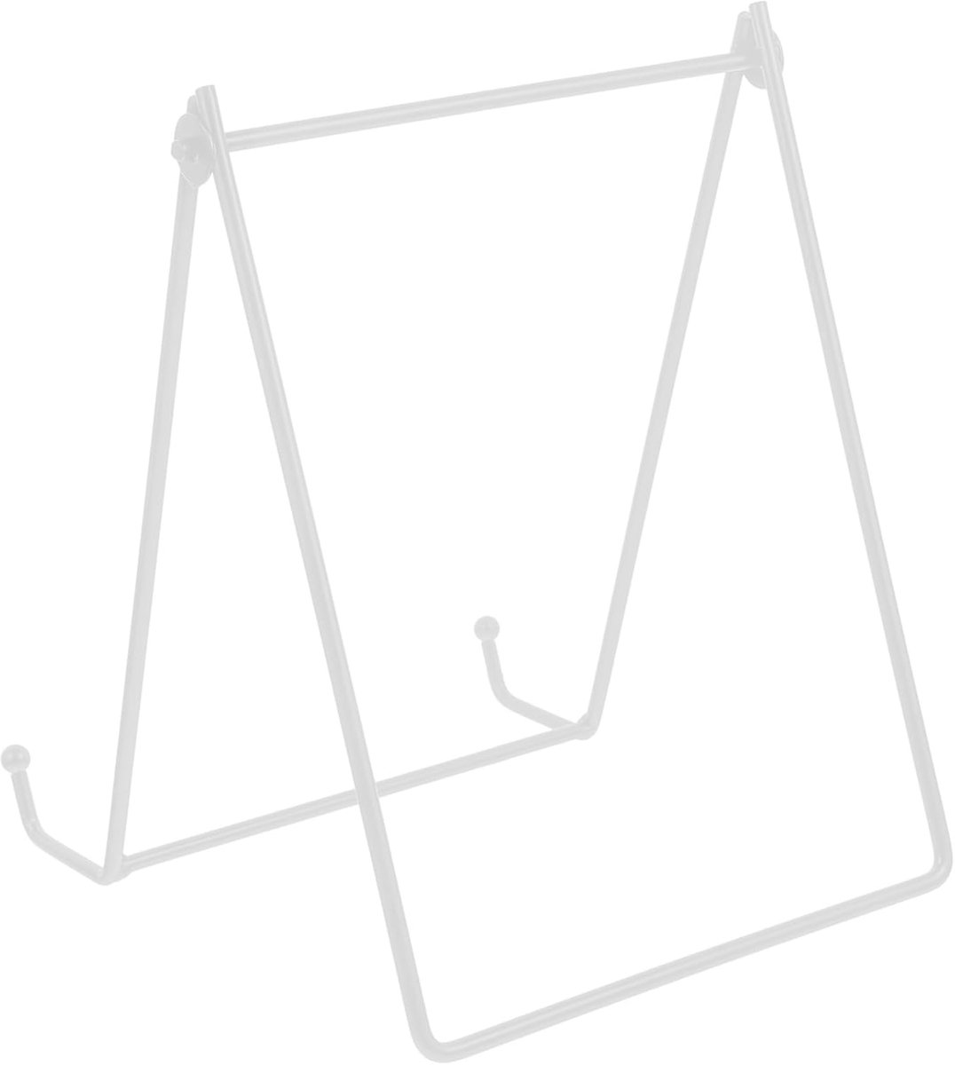 Multifunctionele Metaalplaat Houder Stand Voor Tafel Verstelbare Easel Voor Foto Kunst Borden Voor Kantoor Bruiloften Cafés Stevige Driehoekstructuur Voor Stabiliteit