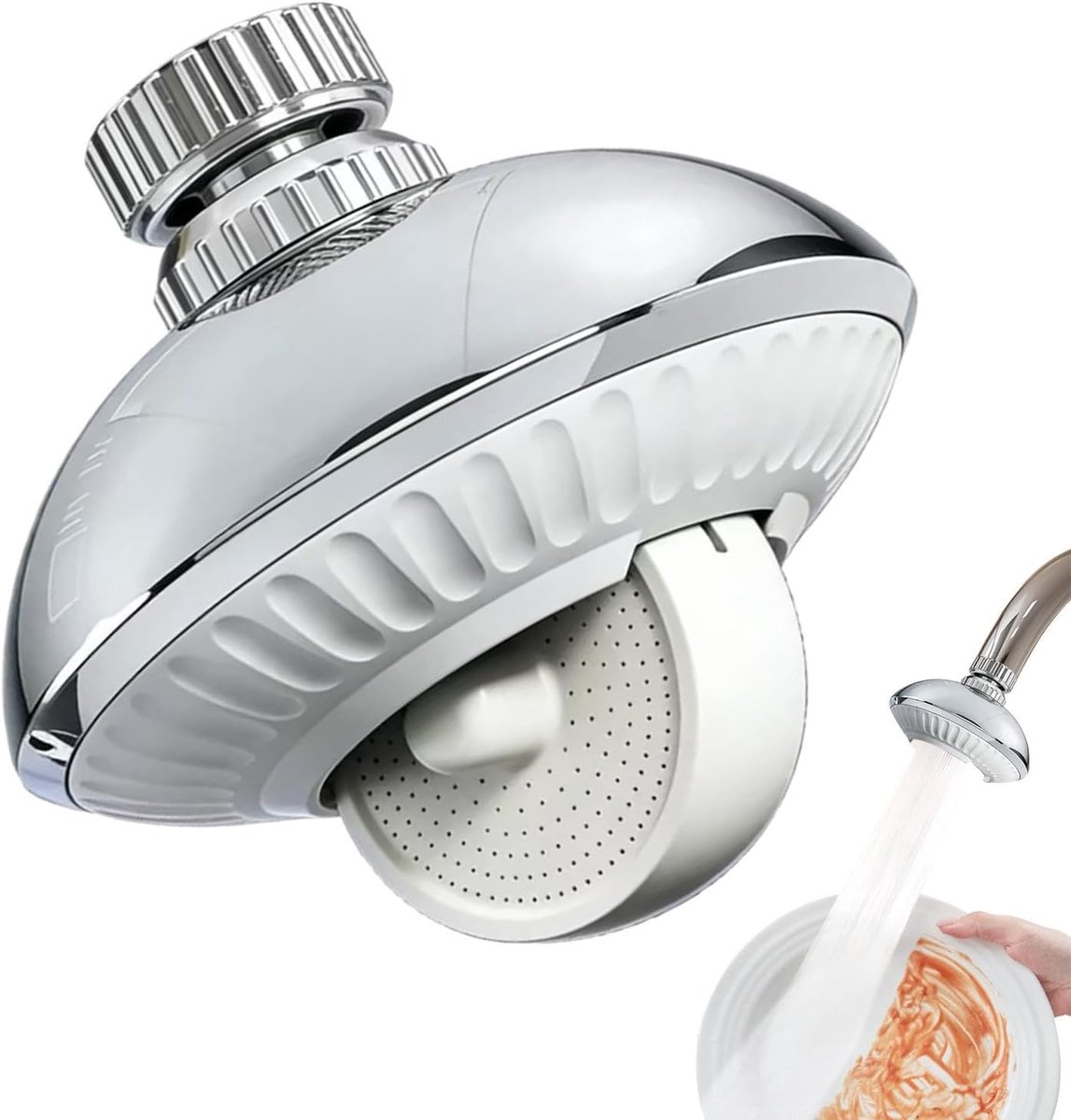 Beluchter Voor Gootsteenkraan Space Saucer 360° Rotatie