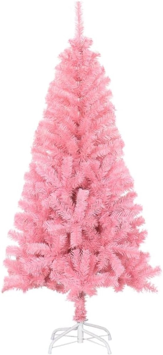 Kunstkerstboom, PVC-materiaal met Stevige Metalen Standaard, Eenvoudig Te Monteren Feestelijke Boom voor Thuis, Woonkamer en Vakantiedecoratie (150x80 cm)