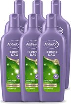 6 x Andrélon - Iedere Dag - Shampoo - 450 ml - Voordeelverpakking - 6 stuks