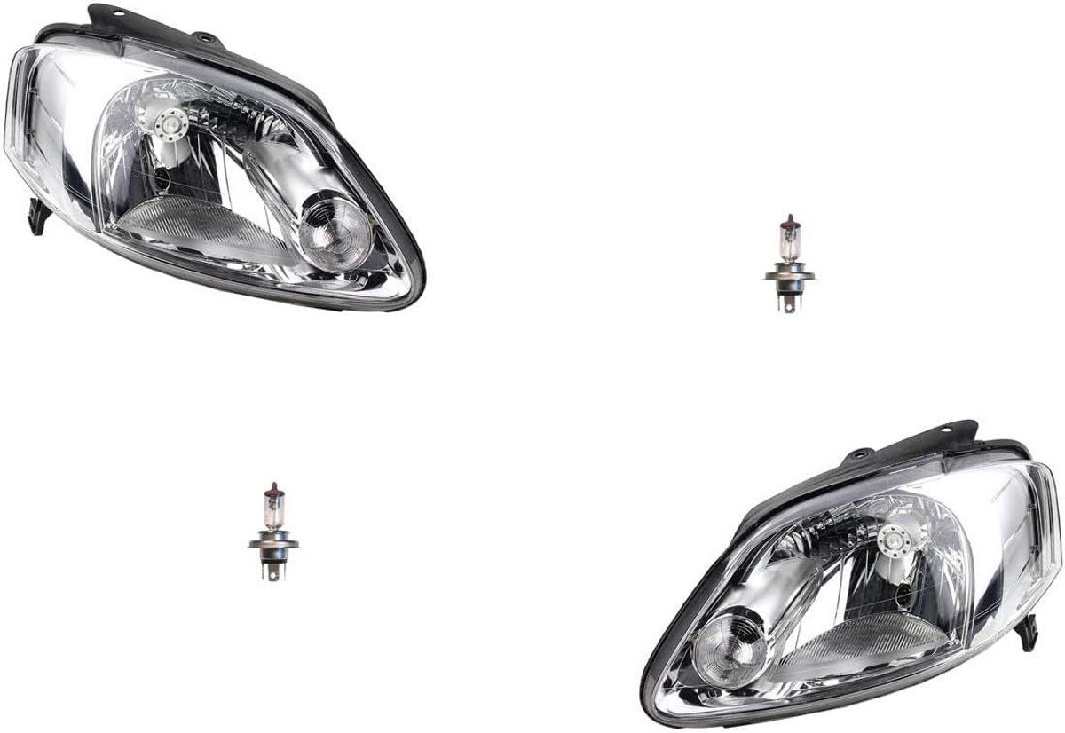 Koplampen Halogeen geschikt voor VW Fox 5Z 04/05-12/06 Set met H4 Links Rechts