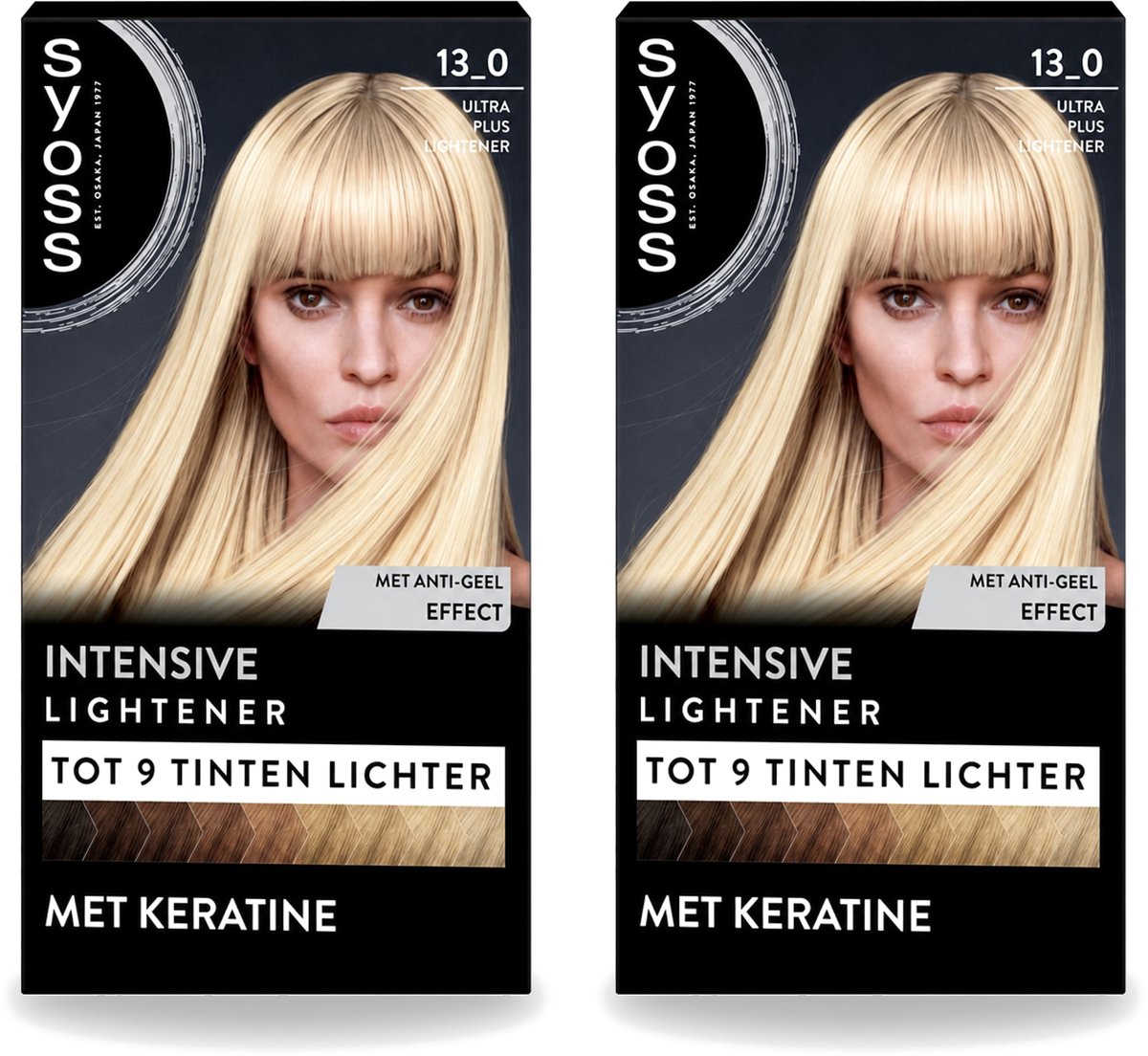 2 x SYOSS - Coloration 13-0 Ultra Plus Lightener - Haarverf - Grijsdekking - Vermindert Haarbreuk - Maximale Oplichting - Voordeelverpakking - 2 stuks