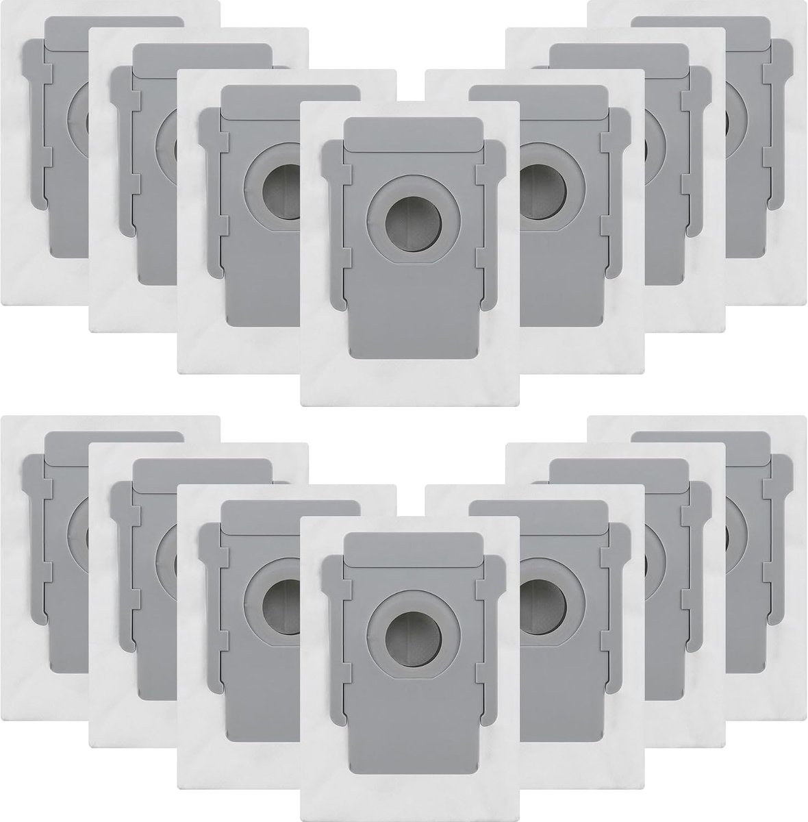 14 stofzuigerzakken, vervangende stofzuigerzakken voor iRobot Roomba i7/i7 Plus/i3/i4/i6/i8/s9/E5/E6/E7Series stofzuigerzakken, accessoires, vervangende stofzakken