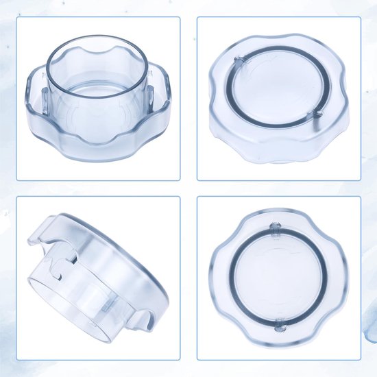 2 Stuks Vervangende Deksel Plug voor 64oz Low-Profile Blender Container, Geschikt voor Vitamix 7500 en 300 Professionele Series, Duurzaam en Gemakkelijk te Installeren — afbeelding 2