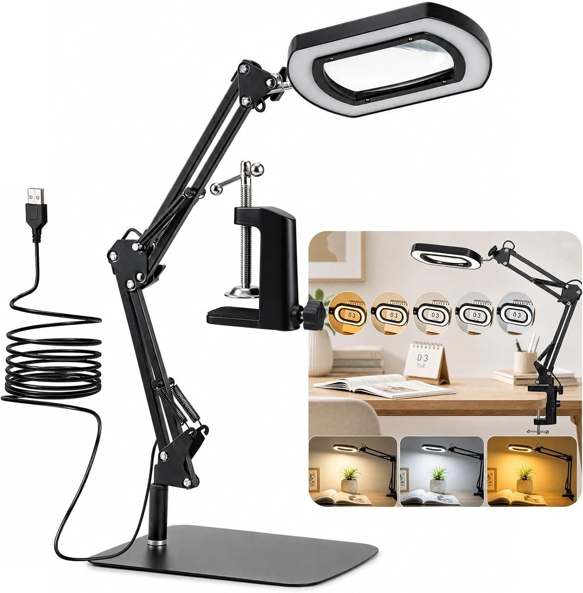 LED Vergrootlamp