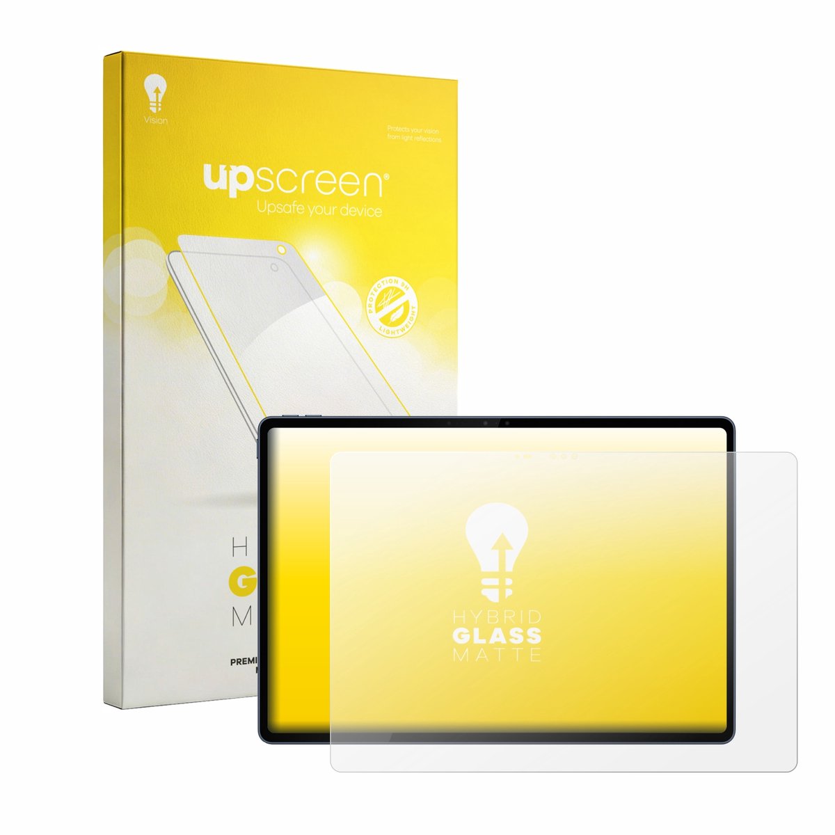 upscreen - Screenprotector voor Lenovo Yoga Tab Plus Gen 2 - Folie Beschermfolie Beschermglas matte