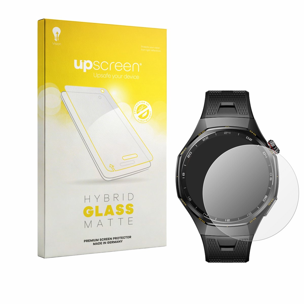 upscreen - Screenprotector voor Huawei Watch GT 7 Pro - Folie Beschermfolie Beschermglas matte