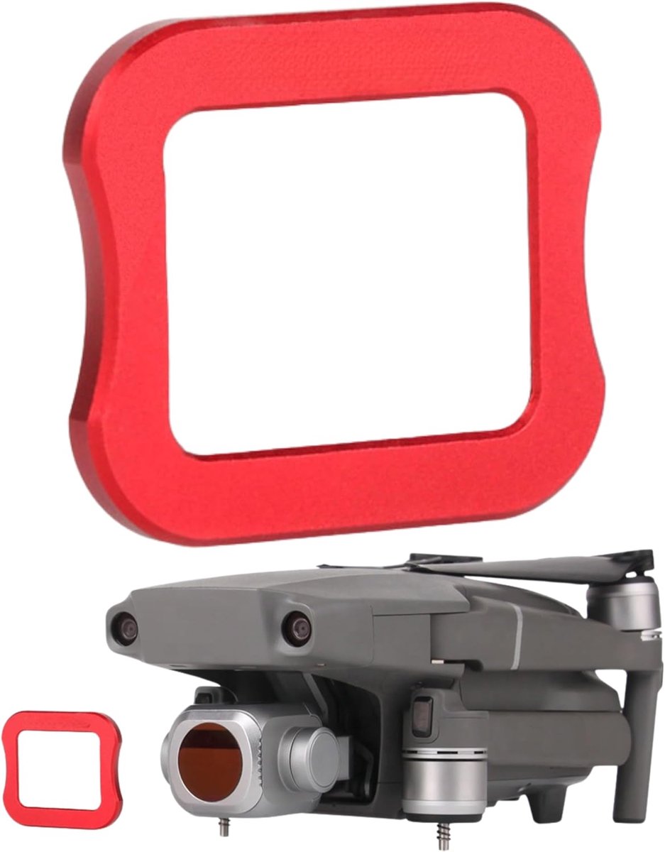 Gereedschap voor drones, compatibel met DJI Mavic 2 Pro, 1 stuk, in rood, ND HD filter montage en demontage, gereedschapsset camera, filter gereedschap montage