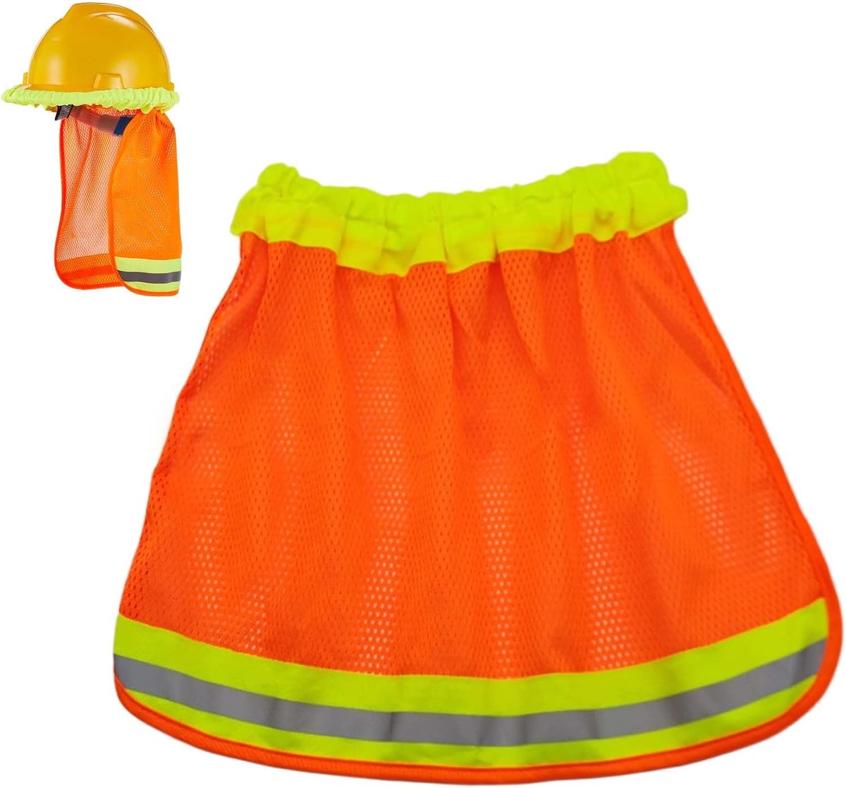 Zonneklep van netweefsel met volledige rand voor veiligheidshelm, zonwerend net voor helmen, zonwering, net, accessoires voor helmen, veiligheid