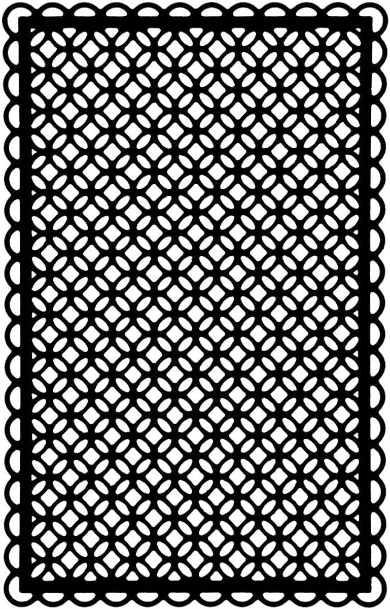 Stanssjabloon | sierdeken/design 7 | 13,7 cm x 8,8 cm