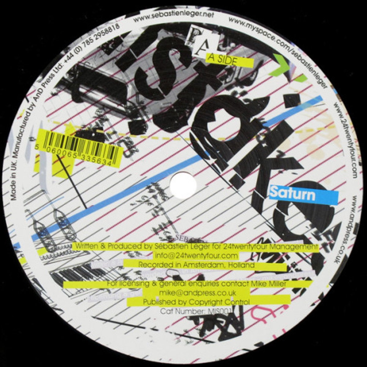 Sébastien Léger - Pluton / Saturn