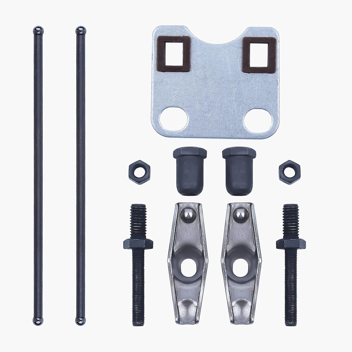 Wip Arm Stud Push Rod Gids Plaat Set voor Honda GX160 GX200 Chinese 168F 5.5HP 6.5HP Gas Motor Generator