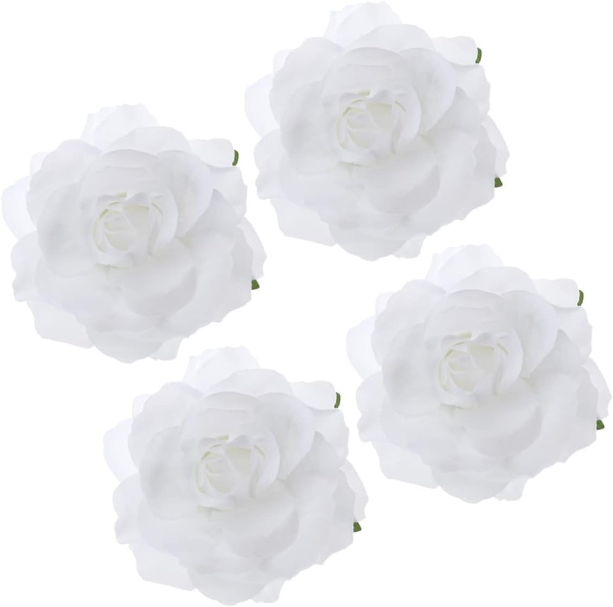 Haarspelden voor dames, bloemenhaarspeld bloemenclips voor het haar rozenblaadjes haarspeld haaraccessoires voor dames bloemenhaarspeld camelie bruiloft bruid wit