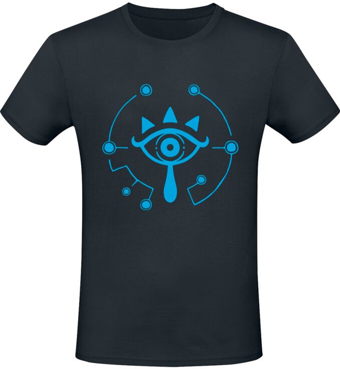 The Legend Of Zelda Sheika Symbol Unisex T-shirt - zwart - XXL