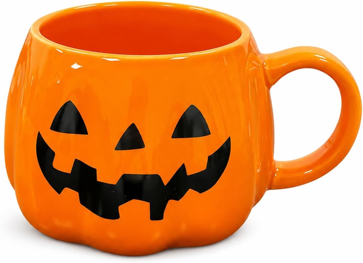 Pompoenmok, pompoenmok, Halloween mok, pompoenmok